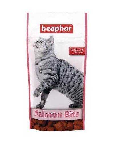 BEAPHAR Salmon Bits recompense cu somon pentru pisica 35 g