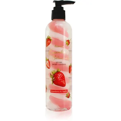 Accentra Essential Botanicals Body Lotion lapte de corp cu parfum Strawberry & Vanilla 300 ml