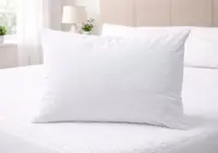 Husa impermeabila, cu fermoar, din bumbac pentru perna Somnart 50 x 70 cm