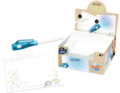 Set creativ Buki France - Notebook secret