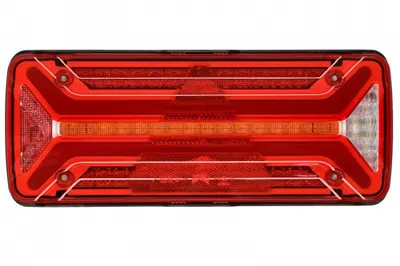 Stop spate stanga ECOLED II (LED, 10 30V, cu intermitent, cu far de ceata, marsarier, cu stop, lumina de parcare, reflector triunghiular, indicator dinamic, conector: ASS2 7PIN)