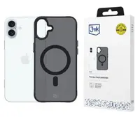 Husă 3mk - Smoke, iPhone 16 Plus, negru