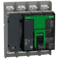 Intrerupator, ComPacT NS1600H, 70kA la 415VAC, 4P, fix, actionat manual, unitate de control MicroLogic 2.0, 1600A Schneider C160H420FM