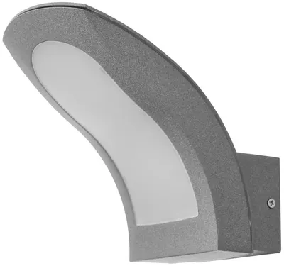 LED Aplică Elbulgaria - Alford, 2857/1w SG, 12W, IP44, 4000K, gri