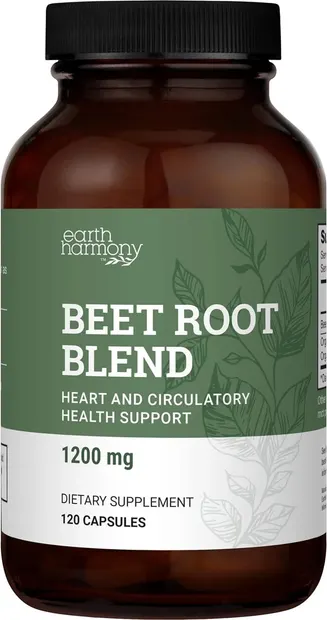 Beet Root Blend, 120 capsule, Earth Harmony