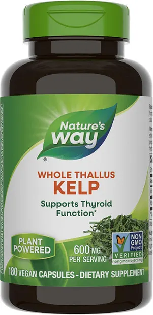 Kelp Whole Thallus, 180 capsule, Nature's Way