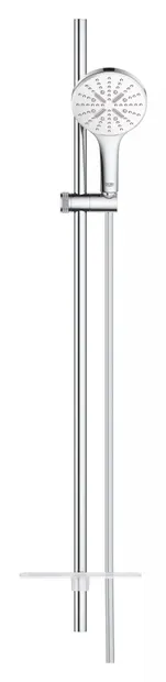 Coloana dus Grohe SmartActive 130, 26578LS0, montare pe peret, 900 mm, 3 functii, etajera, Crom lucios