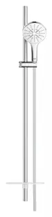 Coloana dus Grohe SmartActive 130, 26578LS0, montare pe peret, 900 mm, 3 functii, etajera, Crom lucios
