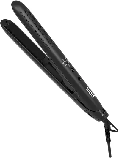 Placă de îndreptat părul cu ventilator WAD - EXALE DUO, 220°C, Ceramic, negru
