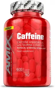 Caffeine with Taurine, 90 capsule, Amix