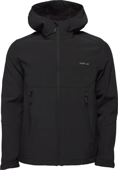 Jachetă Softshell pentru bărbați Loap Lucas Black