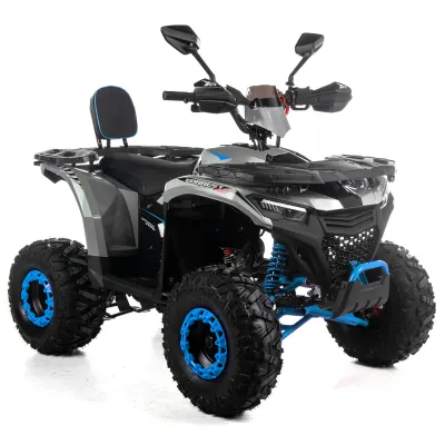ATV XTR Pro Forest 125cc, 8 inch, Semi-Automat 1+1, Pornire Electrica, Gri-Albastru