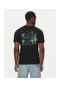 Tricou barbati EBYZT00296-BLK - Bumbac - Negru - Negru