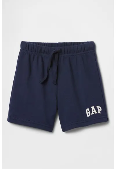Pantaloni scurti cu talie ajustabila - Bleumarin
