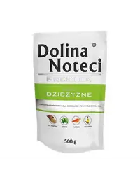 DOLINA NOTECI Premium Mix rață și dovleac + vânat 20x500 g hrană umedă pentru câini