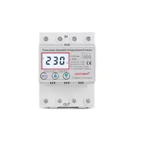 Releu TRIFAZIC siguranta digitala de protectie tensiune 380V 1-63A STVP-936-40A recuperare automata