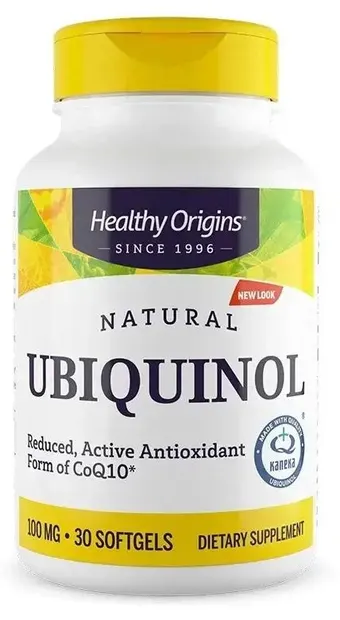 Ubiquinol, 100 mg, 30 capsule, Healthy Origins