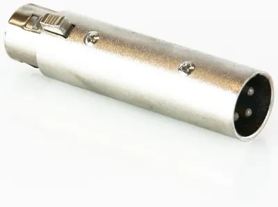 Adaptor Master Audio - HY4841, XLR 3/XLR 3, auriu