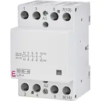Contactor modular silentios 63A 4NO bobina 230V AC/DC Tip RD 63-40 regim AC-1