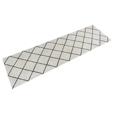 vidaXL Covor de bucătărie lavabil Square, 45x150 cm, catifea
