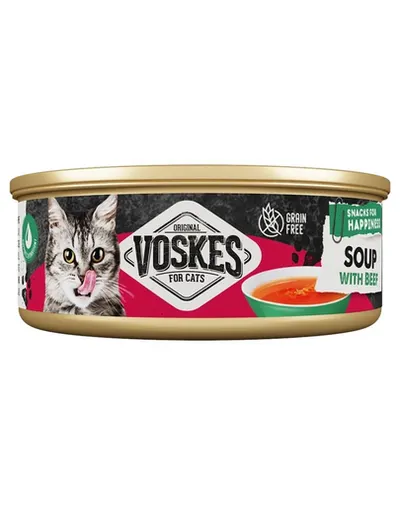 VOSKES Soup with Beef 50 g supă cu vită pentru pisici