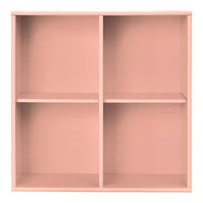Bibliotecă roz suspendată 70x70x27 cm Mistral – Hammel Furniture