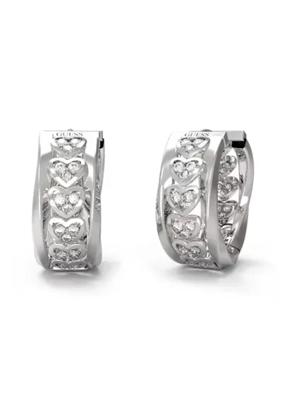 Cercei Mon Amor cu cristale JUBE04604JWRHT-U - Argintiu