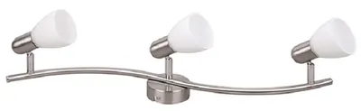 Șină spoturi Omnia - Janet, IP20, E14, 3 x 40W, argintiu