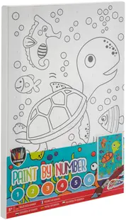 Grafix Paint by Numbers Set - Țestoasă