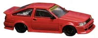 Model de colecție Street Weapon Contemporan: Automobile - Toyota RWB AE86, Red