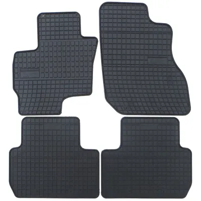Set covorase auto din cauciuc Mitsubishi Outlander Phev 2014-, presuri FROGUM, negre, 4 buc.