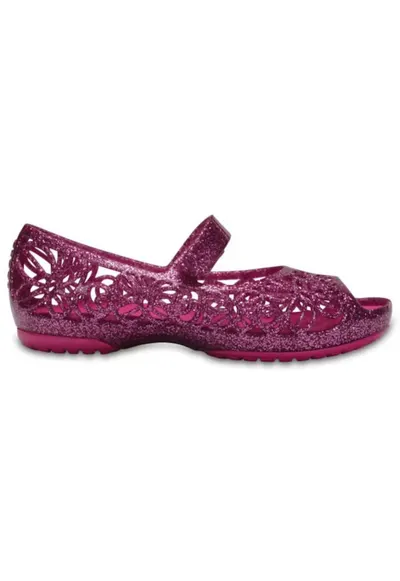 Balerini Kids' Isabella Glitter Flat - US Mov - Wild Orchid - Mov