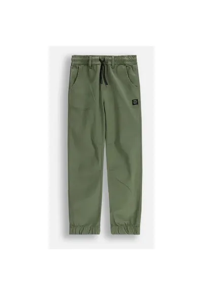Pantaloni cu talie ajustabila si buzunare oblice