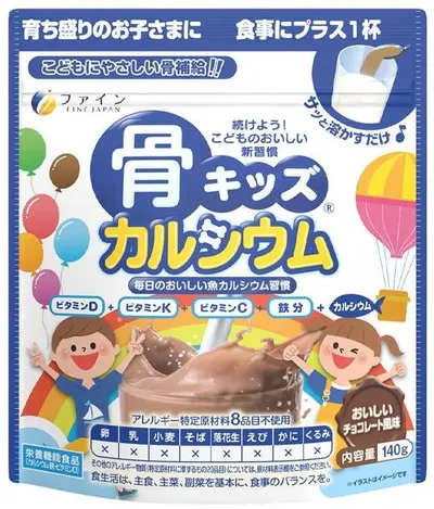 Calciu + Fier și vitamine, 140 g, Fine Japan