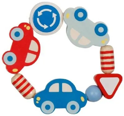 Zrănitoare elastic pentru bebeluși Goki, mașini