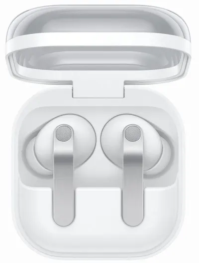 Căști wireless Samsung - Galaxy Buds4 Pro, TWS, ANC, albe