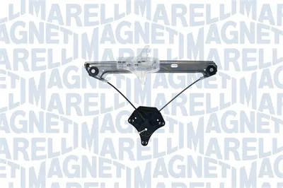 Macara geam Spate Dreapta (electric, fara motoras, numar usi: 4) potrivit VW GOLF ALLTRACK VII, GOLF VII 08.12