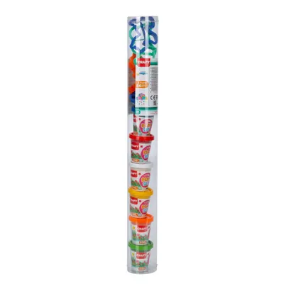 Set plastilina cu 6 culori, Crafy