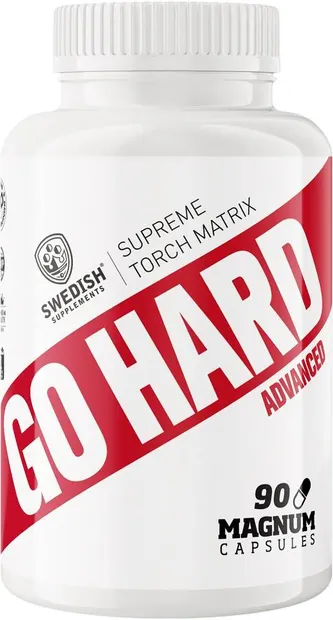 Go Hard Advanced, 90 capsule, Swedish Supplements