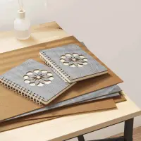 vidaXL Panouri de decor 50 buc. Sonoma gri 30 x 42 x 0,27 cm