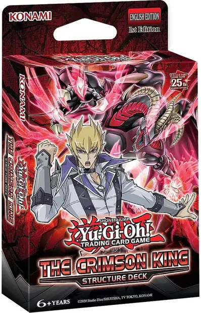 Yu-Gi-Oh! Structure Deck: The Crimson King (featuring Jack Atlas)