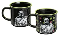 Cană cu efect termic Paladone Movies: Star Wars The Mandalorian - Mandalorian și Grogu