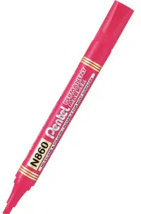 Marker permanent Pentel - N860, rosu