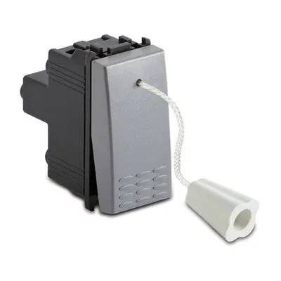 Buton tip 1P NA 16A 250V~, cu cablu 2.25m, argintiu