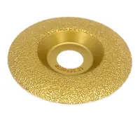 Disc diamantat curbat pentru slefuiri si sanfren in placi 100x22,23 (mm) Granulatie #45 - DXDY.4047.100.45