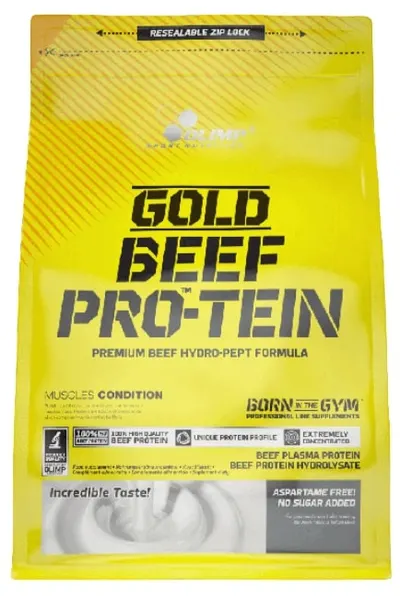 Gold Beef Pro-Tein, fursecuri cu cremă, 700 g, Olimp