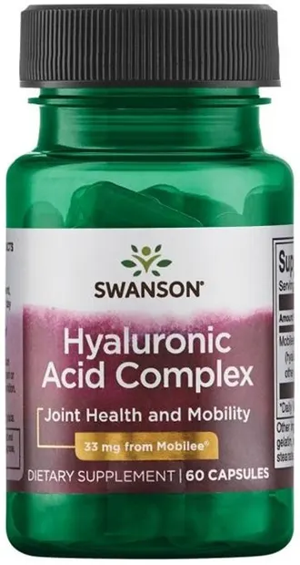 Hyaluronic Acid Complex, 33 mg, 60 capsule, Swanson