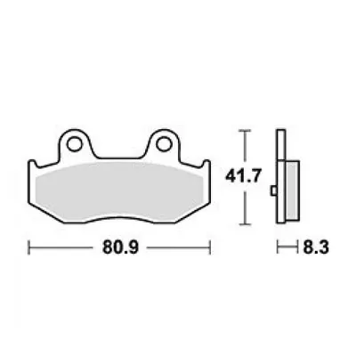 Placute frana TRW Lucas MCB746