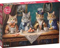 Puzzle Cherry Pazzi din 1000 piese - Petrecere cu ceai