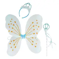 Set aripi de fluture cu accesorii, Pretty Pinky